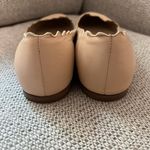 Chloé Chloe Lauren‎ Scalloped Ballet Flat in Cream Size 37 Photo 4