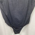 Lands' End  Black Textured One Piece Swimsuit Sz.20W Photo 3