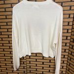 Jessica Simpson  White Heart Amor Sweater Size Medium‎ Photo 1