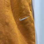 Nike Sportswear Women's Essential Fleece High Rise Orange Shorts Sz Small Photo 2