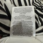 Birgitte Herskind Black White Zebra Stripe Puff Sleeve Blouse Top Size 32 or XS Black Photo 12