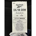 Reebok  Black Speedwick Supreme Long Sleeve Shirt Women's 2X 18W-20W New Photo 5
