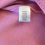 Dress Barn  Rose Pink Short Sleeve Ribbed Knit Square Neck Sweater Size 18/20 Photo 6