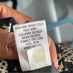 The Limited  | Black Metallic Gold Medallion Cocktail Dress Sz 6 Photo 8