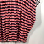 Soma  Women's Batwing Striped Ombre Lounge Nightgown Multicolor Size Small Photo 4