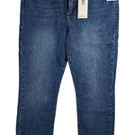 Good American Good Classic Raw Hem Jeans 8/29 NWT Photo 0