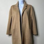 J.Crew  Tan Open Front Sweater Blazer Merino Wool Blend Women's XXS Photo 0