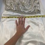 Tiffany Designs White Long Formal Pageant Prom Dress Photo 9