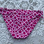 Victoria's Secret Pink White Circle bikini swim bottom size large Photo 3