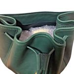 Coach  Bottle Green Leather Weekend Backpack Large Daypack 9943 USA COA Photo 2