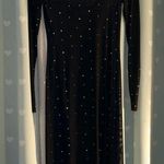 Wild Fable NWT  Size XXS Black Long Sleeve Jeweled Dress Photo 0