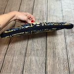 Vera Bradley ELLIE BLUE Elephant Print Laptop Case Y2K Retired Office 17”x12” Photo 5