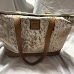 Cowhide Cheyenne Tote Brown Photo 1