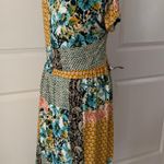 Johnny Was Patchwork Knit Jersey Minidress Photo 13