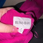 Olive & Oak  Fuchsia Ribbed Knit Top Photo 2