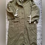 Anthropologie Haryln utility coat olive green size large Photo 0