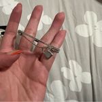 Swavorski Swarovski Silver Bracelet with Padlock Charm Photo 3