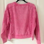 Danskin Vibrant Pink Crew Neck Sweatshirt Medium Photo 3