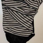 MiracleSuit  Lanai Stripe Muse Bandeau Underwire One Piece Swimsuit Size 16 Photo 0