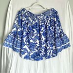 Lilly Pulitzer | Kaori Off-Shoulder Bohemian Blouse Sz S Photo 5