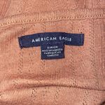 American Eagle 2  Women’s Cropped Tank Tops Size Small / White and Rust Photo 3