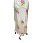 All Things Mochi Melanie Maxi Dress Wrap Floral Polka Dot Ruffle White Size XS Photo 11