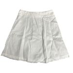 Eileen Fisher  Organic Linen Drawstring A-Line Skirt Size Large Photo 2
