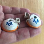 Handmade University of Auburn Earrings  Helmet Photo 6
