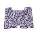 Boden Danby pull on trousers women’s 6P mosaic floral print blue pink white Pink Photo 10