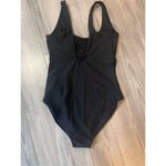 NWOT Black one piece swim suit Size S Photo 2