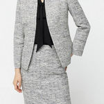 J.Crew tweed black and white 360 going out blazer suit size 20
Office, Work Photo 0