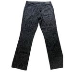Ralph Lauren LRL Lauren  Black Velvet floral print jeans Size Photo 1