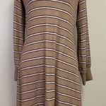 Market & Spruce NEW  Pink Stripe Sweater Dress - Small‎ Photo 0