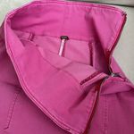 Free People  Pink Denim Mini Skirt Photo 4