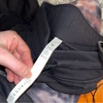 Lululemon it’s rulu run black joggers size 4 Photo 3