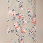 Storia NWT  Yalimapo Linen Blend Floral V-Neck Ruffle Sleeve Dress Size Medium Photo 6