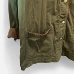 Vintage Cabin Creek Barn Coat Army Green Corduroy Trim Classic Preppy 2XL Size XXL Photo 6