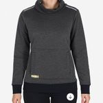 DC Veneer Sweatshirt Funnel Neck Snowboarding Gray Black Skater Neutral Size M Size M Photo 0