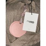 Alexis  Heida Dress in Gold Natural XSmall New Womens Long Knit Sweater Maxi Photo 8