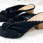 Jack Rogers Holly Black Suede Mule Sandals 6 Photo 0