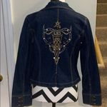 Women’s Whats Hot Jean Jacket Blue Photo 5