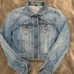 American Eagle Short Denim Jacket Size M Photo 0