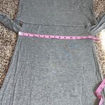 BCBGMAXAZRIA women’s XXS off shoulder grey dress Photo 4