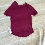 CRZ Yoga  Rash Guard long sleeve Ted shirt, Color is Magenta Purple, Small, NWT Photo 4