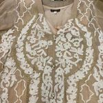 Indian Pakistani Kurta kameez 2 piece set Tan Photo 3