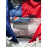 Pepsi  Cola Wind Breaker Jacket Zip Up Retro Logo Spell Out Women's Size Medium Photo 3