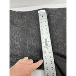 Calvin Klein Womans Snake Print Pullon Dress Pants XL Gray Black NWT Photo 6
