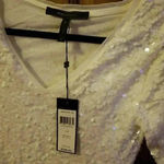 BCBG MAXAZRIA SEQUENCE WHITE DRESS 👗 Photo 2