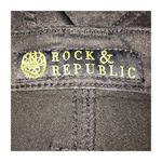 Rock & Republic Black Banshee pants Size 8M Photo 3