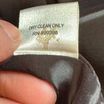 Randy Kemper Black Red A Line Dress Square Neck Long Sleeves Zip in Back SZ 10 Photo 9